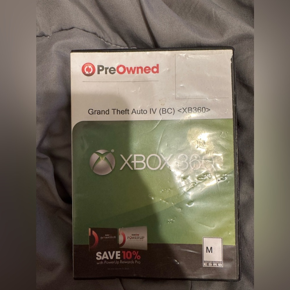 GTA 4 XBOX 360 Video game